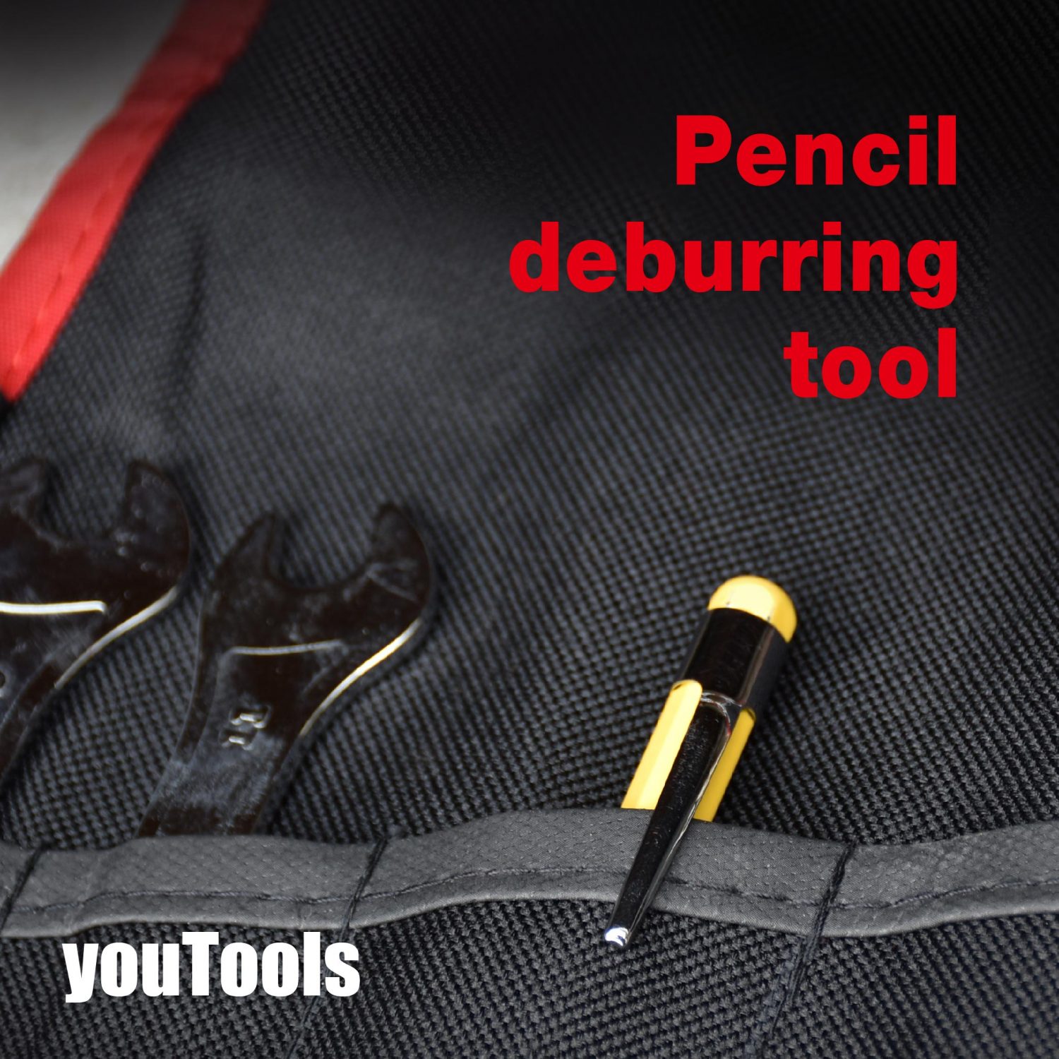 Pencil Deburring Tool Metal Body + 10 blades YouTools