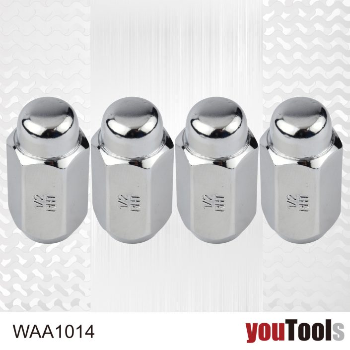 Wheel Nut 1/2″ L45mm Ford Falcon BA FG Extra Long Acorn 21mm Hex Taiwan