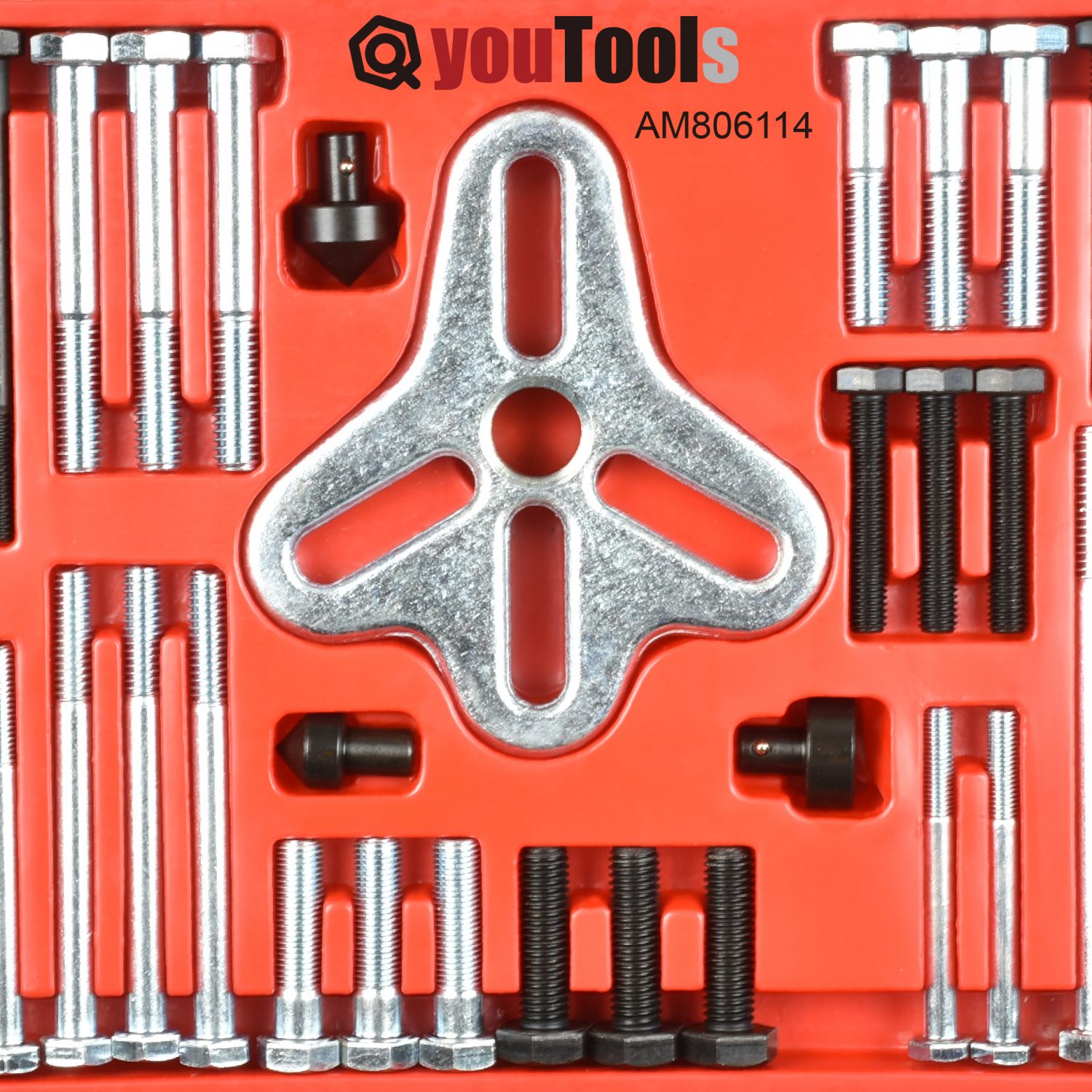46PCE Crankshaft Harmonic Balancer Puller/Installer Tool Set YouTools
