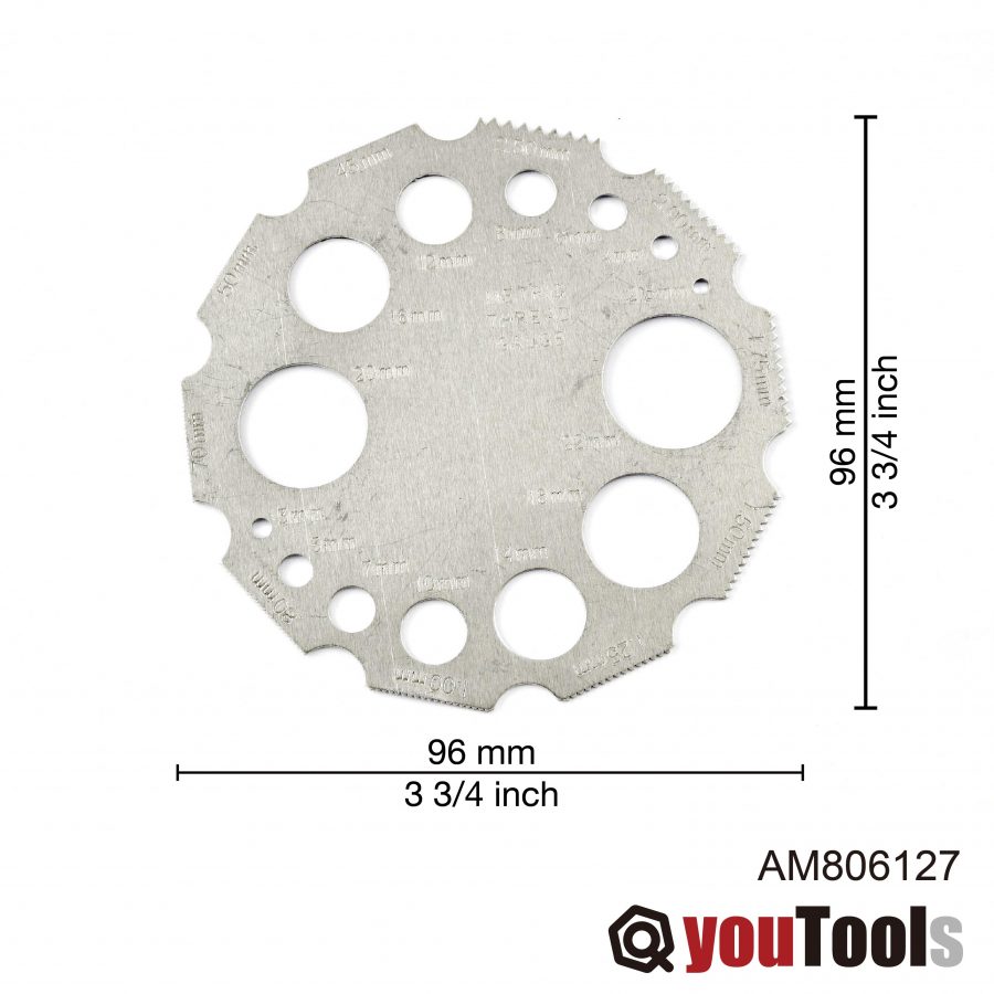 Thread Diameter and Pitch Gauge Set Metric + Imperial | YouTools
