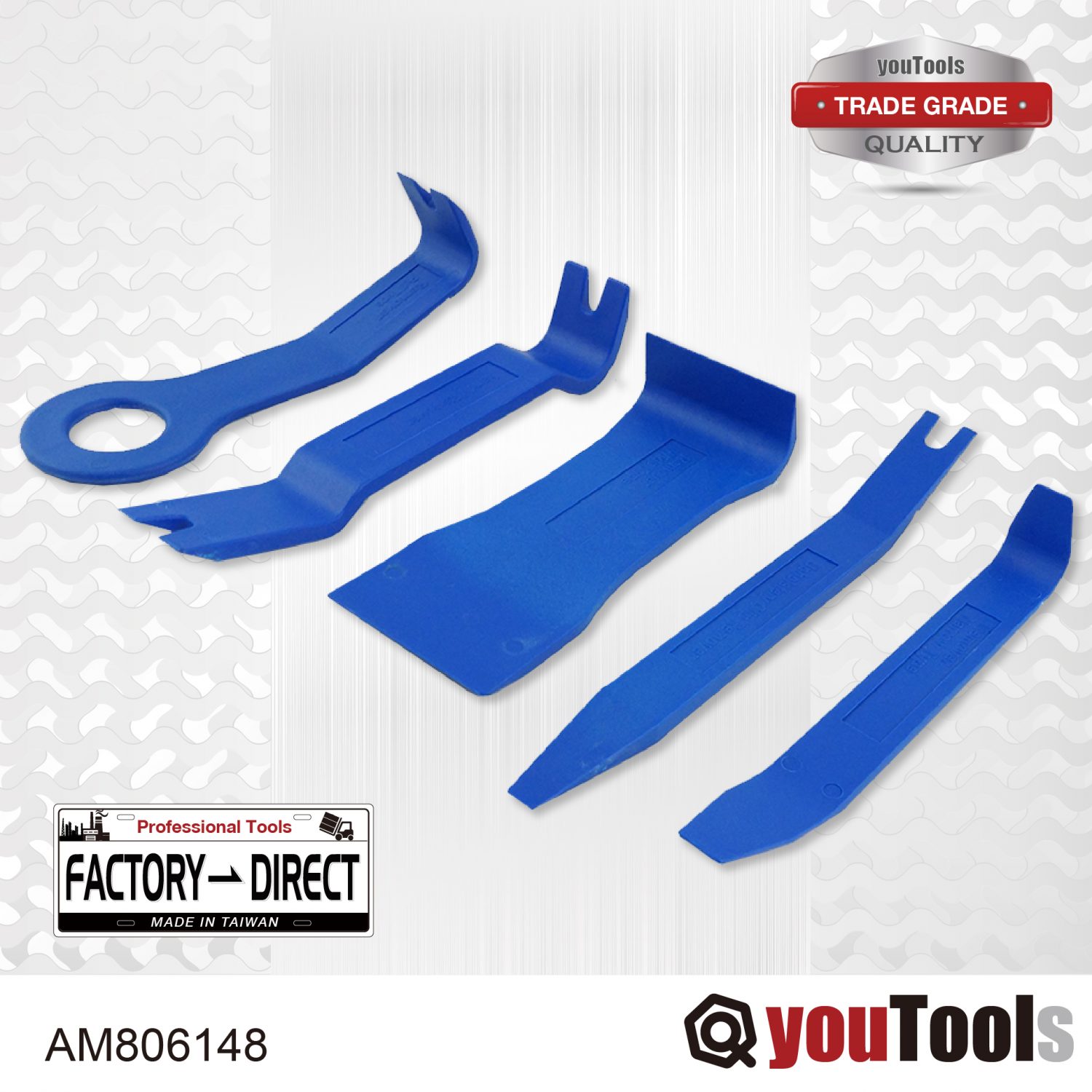 5PCE Trim & Molding Removal Tool Set YouTools