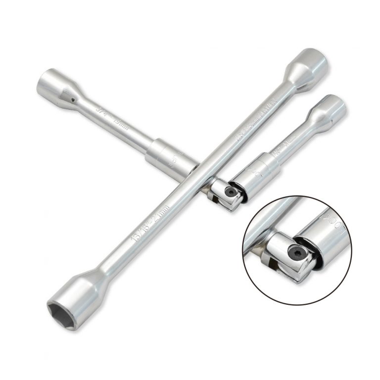 Stowable FourWay Lug Wrench 17 19 21 22 mm YouTools